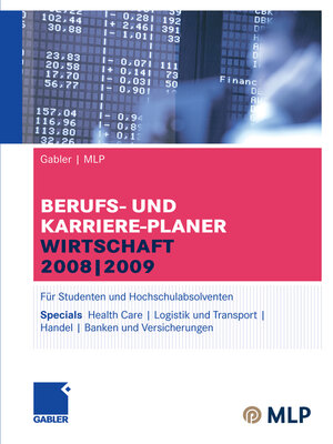 cover image of Gabler | MLP Berufs- und Karriere-Planer Wirtschaft 2008 | 2009